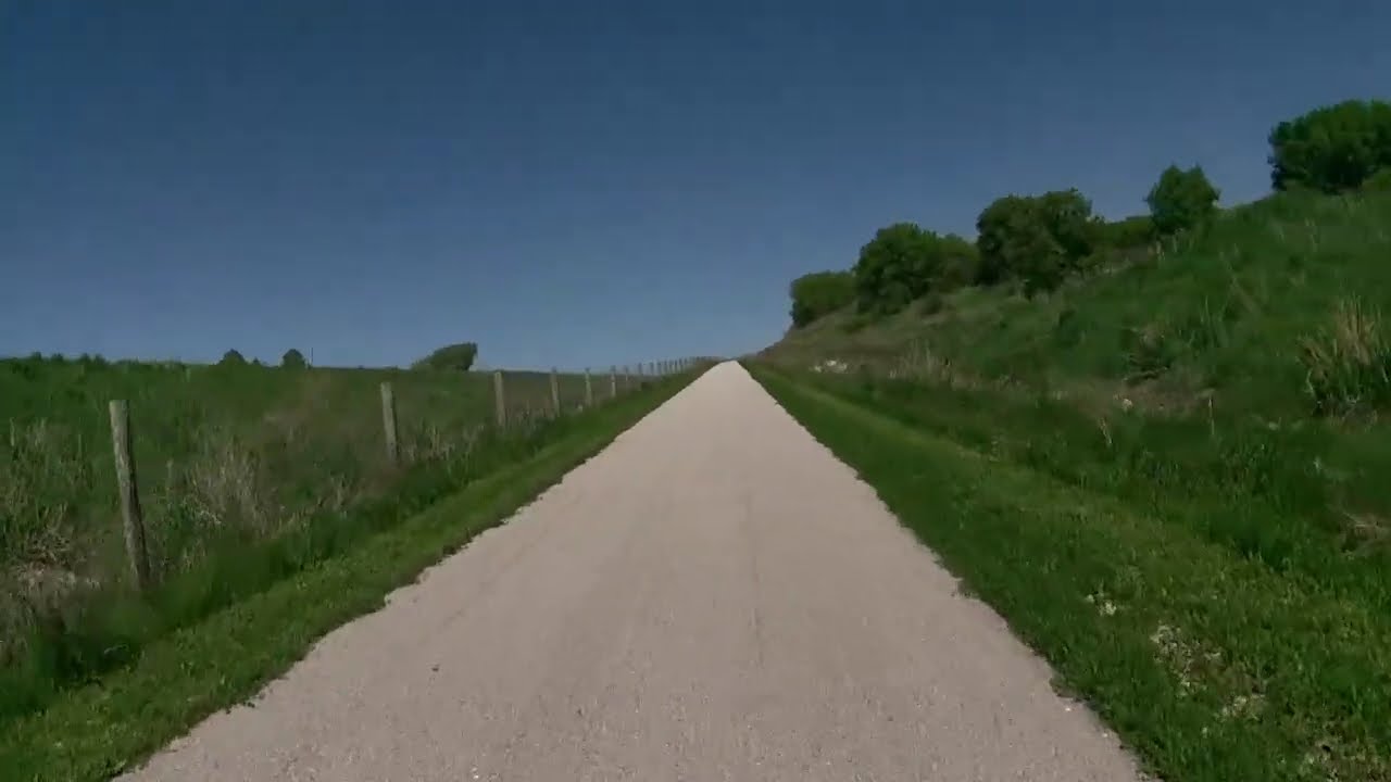 Old Plank Road Trail, Eastbound, Fond Du Lac to Sheboygan, WI Video 4