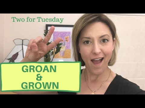 How to Pronounce GROAN & GROWN - English Pronunciation Lesson