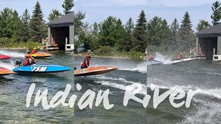 Day 1. ￼Top O’ Michigan outboard marathon racing❕