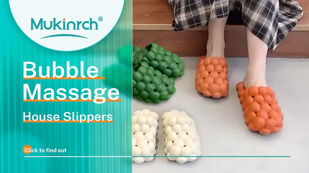 Mukinrch Bubble slides--Hottest slippers - YouTube