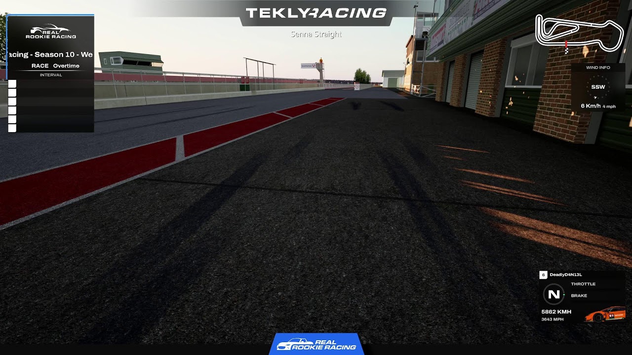 NA GT3 - Real Rookie Racing - Season 10 - Week 2 - Snetterton