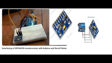Interfacing of MPU6050 Accelerometer with Arduino and Serial Plotter