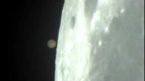 Mars occultation by the full Moon