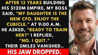 I Created His Empire, He Gave My CFO Job to His Daughter—So I Quit at 9 AM screenshot 4