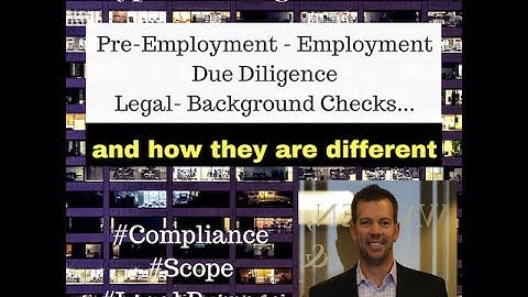 The 3 Types of Background Checks - Ask a Private Investigator Show