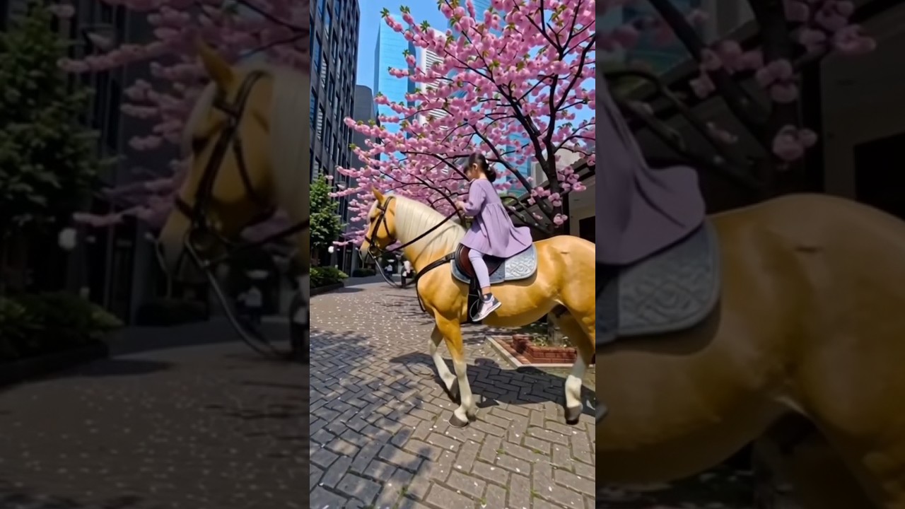 Ayah temenin abidzar naik kuda 🐎