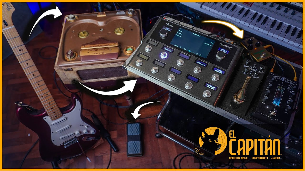 INCREÍBLE SETUP HÍBRIDO con la Fender Tone Master Pro (Amps, pedales