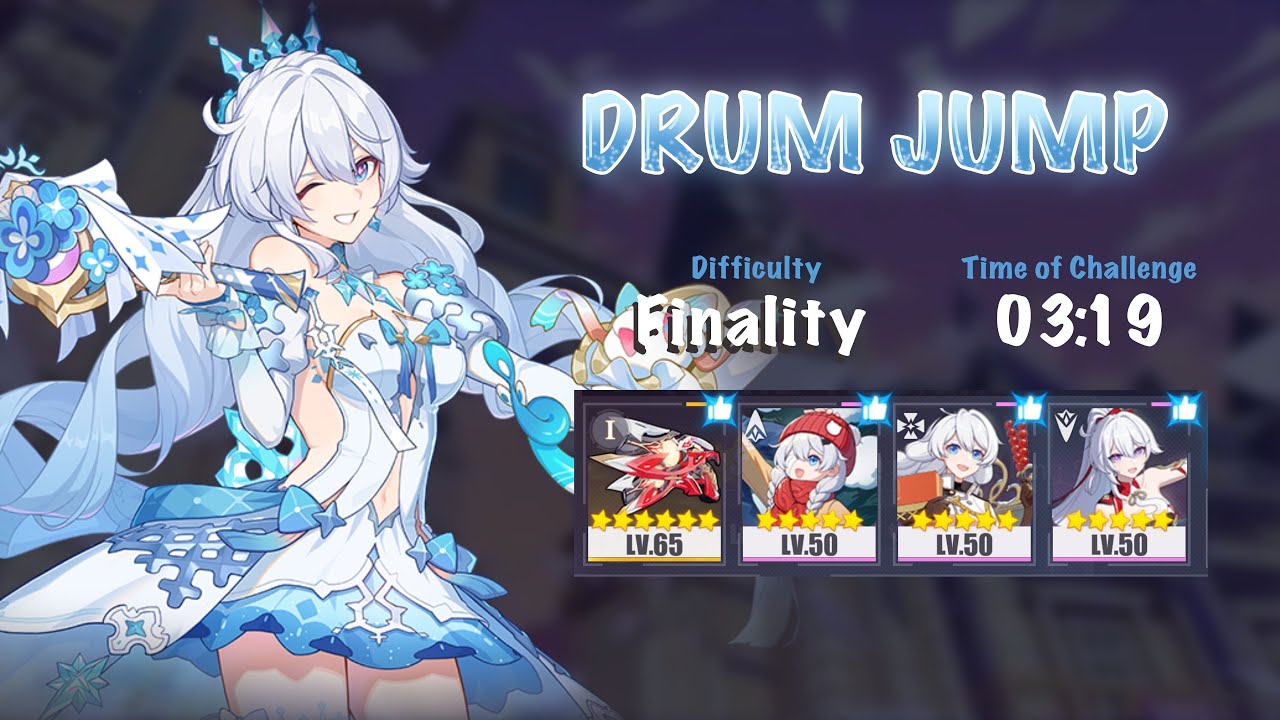 [Drum Jump] Ba-Dum! Fiery Wishing Star - Kiana | 8.6 First Half Elysian Realm - Finality | HI3rd