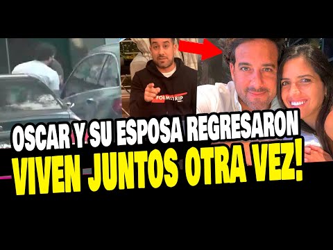 OSCAR DEL PORTAL Y SU ESPOSA EMBARAZADA  REGRESARON A VIVIR JUNTOS TRAS AMPAY