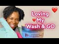 💥Bomb 💣 Wash and Go 💦 w/ Beth Defines Beauty Aloe &amp; Honey Curl Defining Cream | Soft Hold Styler