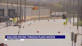 Man dies driving through flood waters in Ashland City