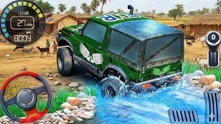 Viaggio in famiglia in Jeep 4x4 🛣️ | Gameplay Android per simulatore di guida fuoristrada di SUV ... screenshot 4