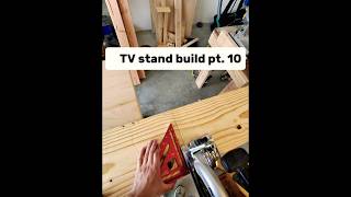 TV Stand Build Part 10 | Farmhouse Style #woodworking #diy #wood
