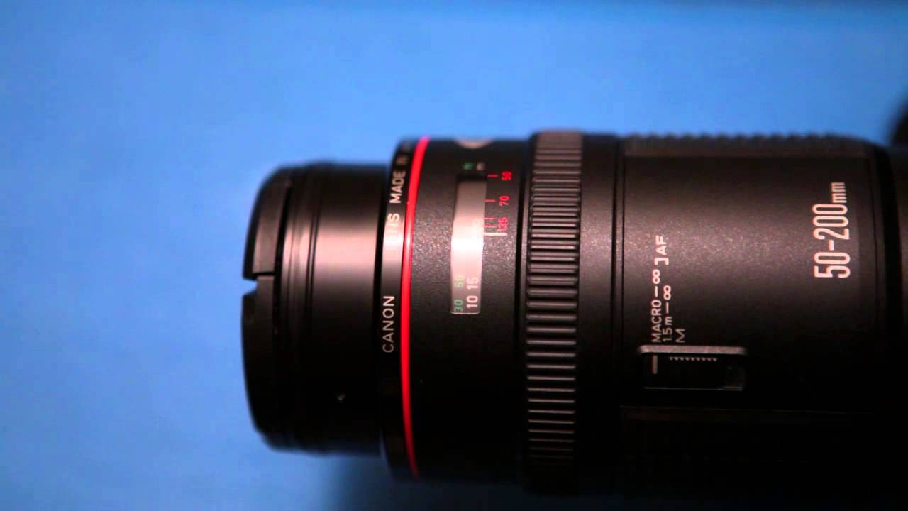 Canon EF 50-200mm f/3.5-4.5 L Autofocus Test - YouTube