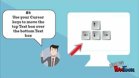 Google Drawings - Shadow Text