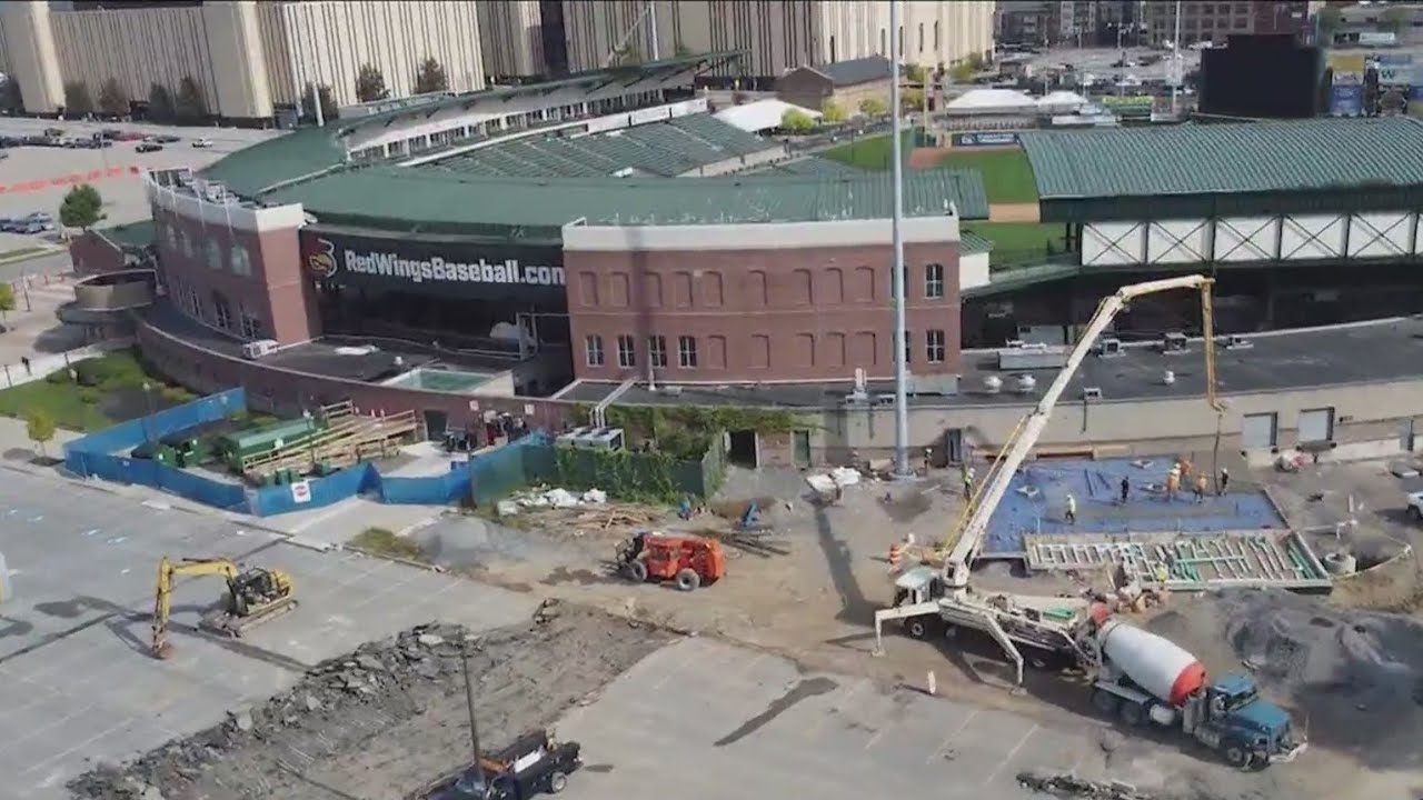 Extensive work under way at Innovative Field - YouTube