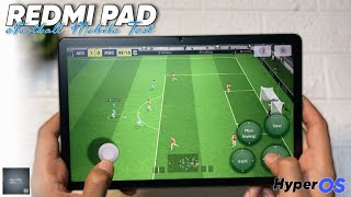 Xiaomi Redmi Pad Mediatek Helio G99 HyperOS eFootball Mobile Test 2024