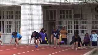 20141114彰德國中運動會三年級女生100m決賽