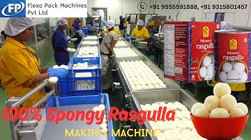 Automatic Rasgulla, Gulab Jamun & Peda Making Machine| Call: 9555591888