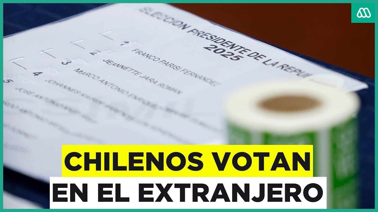 Comienzan las elecciones en el extranjero: Chilenos en otros países comienzan a votar