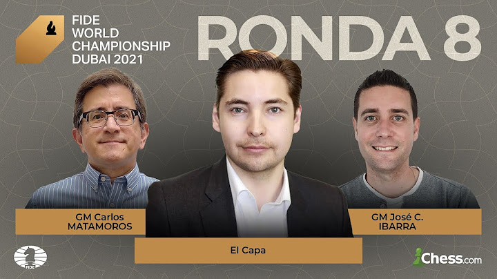 8ª Partida Campeonato del Mundo de la FIDE 2021 | Carlsen vs. Nepomniachtchi