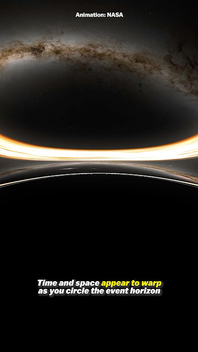 NASA simulated falling into a Black Hole!