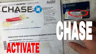 How to activate chase freedom unlimited credit card____new project:
https://bit.ly/3zavmn4___subscribe for more reviews
here:https://www./channel/...