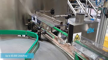 Empty bottle inspection system เครื่องตรวจสอบคุณภาพขวดและแก้วเปล่า | EBiVision