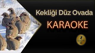 Kekliği Düz Ovada Avlarlar Karaoke 8K