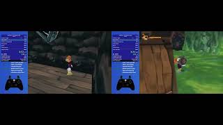 Rayman 2 - FG3 Door skip with 1 void comparison @robinsraymanstuff9743