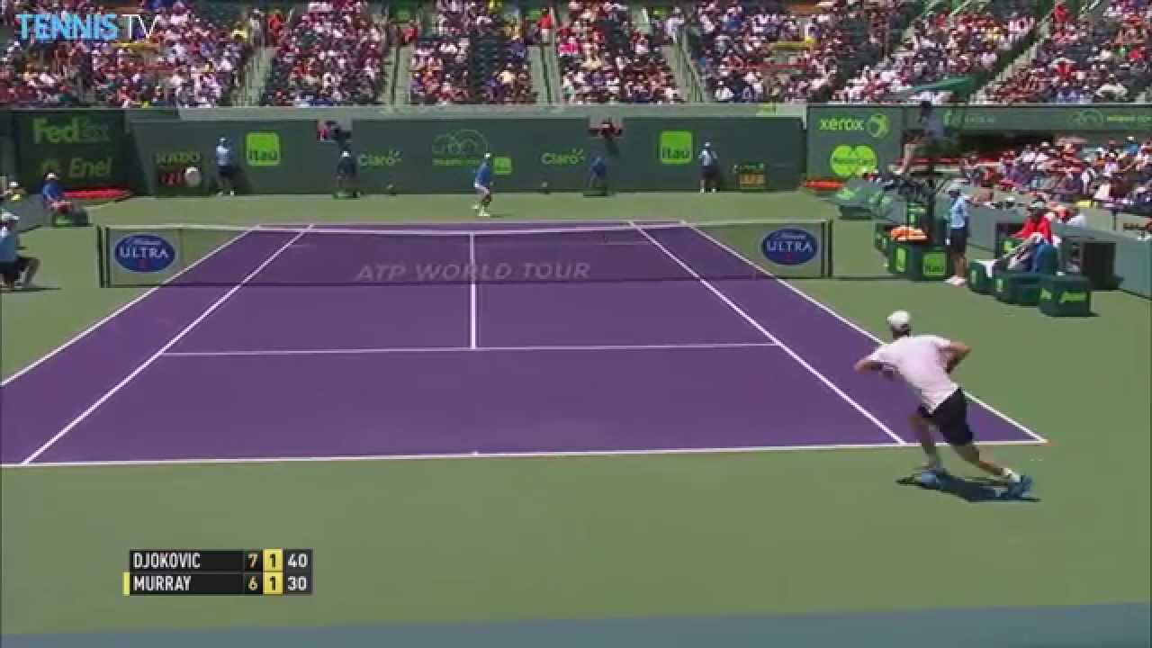 2015 ATP Miami Open Final Highlights - Novak Djokovic v Andy Murray