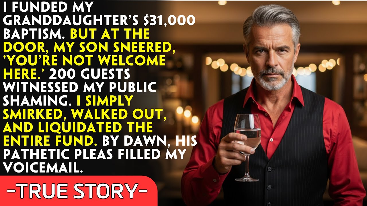 My Son Snarled, “You’re Dead To This Family” At My Granddaughter’s Baptism — So I Dialed The Number