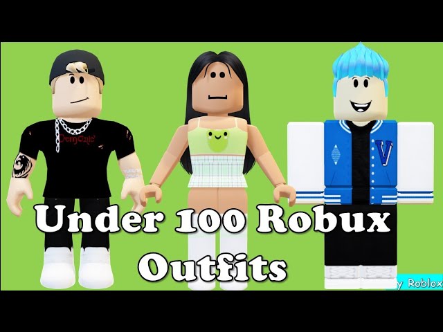 Outfit ideas under 100 robux~ Inventory open (Alxiyv) 💕 #roblox #rob, Outfits Idea