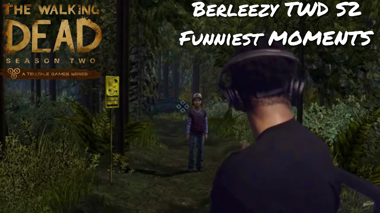 ALL of Berleezy's The Walking Dead Season 2 FUNNIEST MOMENTS!
