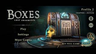 Boxes: Lost Fragments Walkthrough – Chapter 1 INITIUM box 1 Solved (No Commentary)
