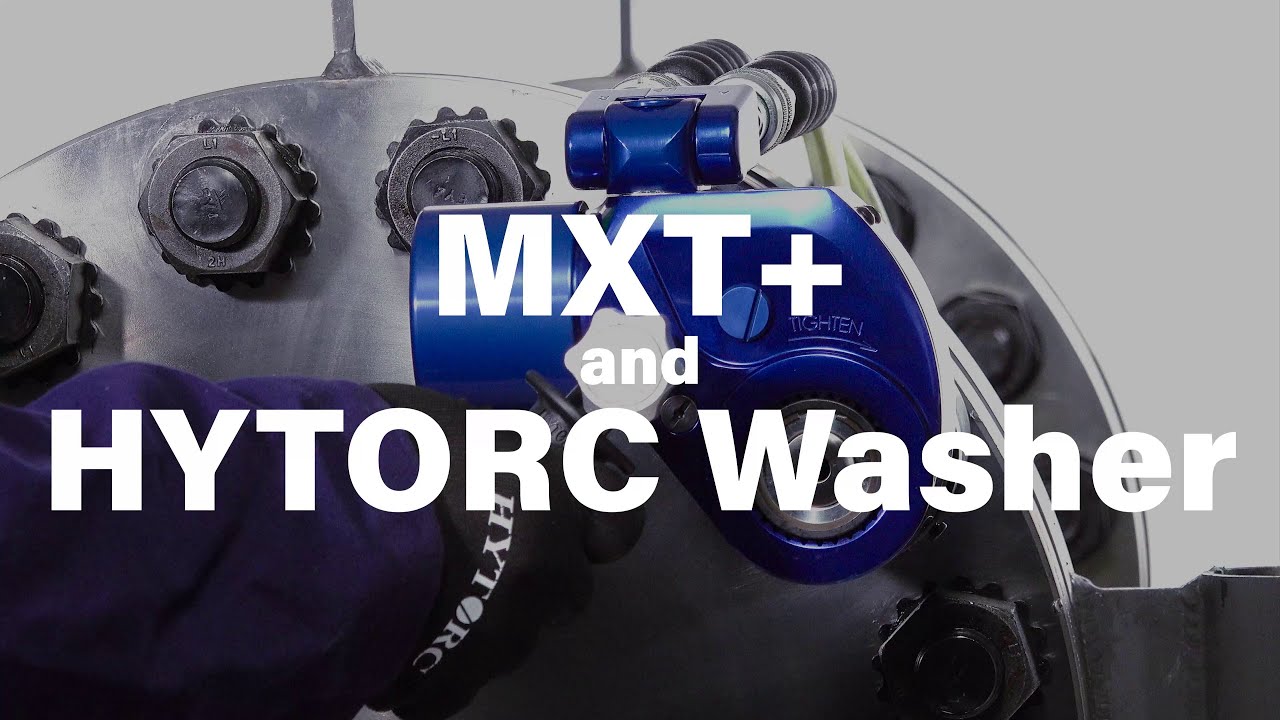 MXT+ Hydraulic Bolting Tool with the HYTORC Washer