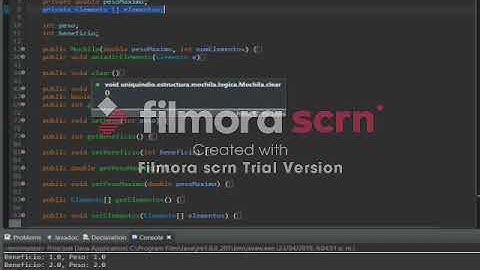 Mochila backtracking