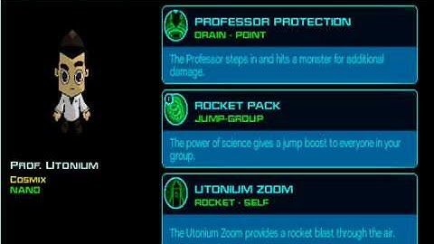 Fusionfall  Nano 12, Professor Utonium