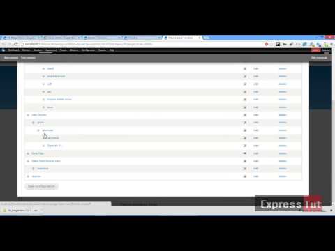 Creating dropdown menu in drupal with TB Mega Menu module