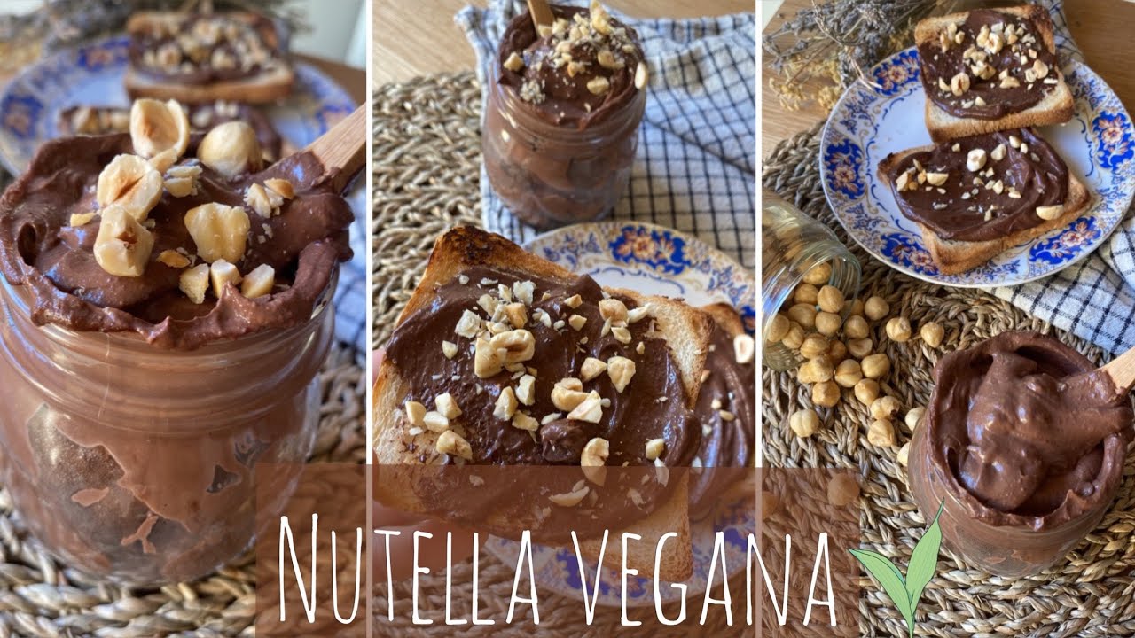 NUTELLA VEGANA - Semplice ricetta fatta in casa -