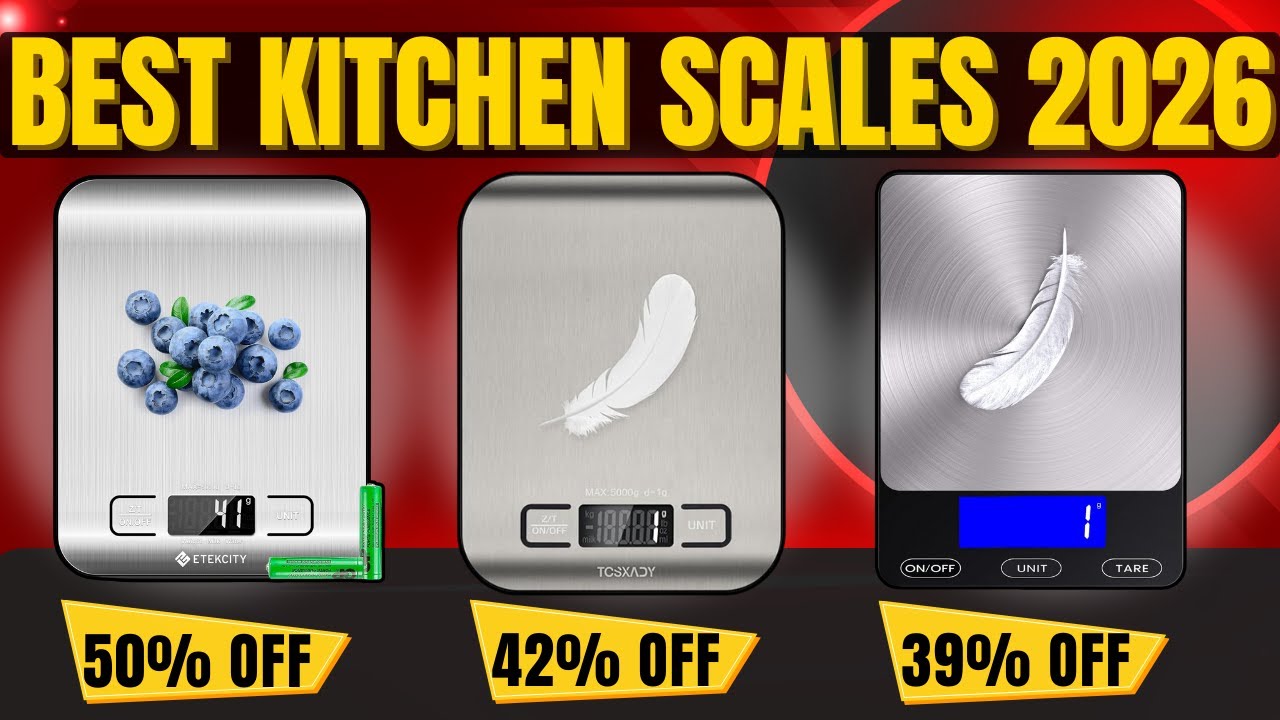 Amazon Best Deals 2026 – Digital Kitchen Scales with Huge Discounts