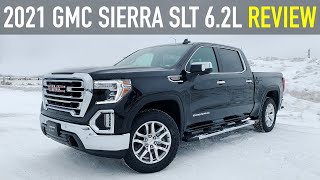Review: 2021 GMC Sierra 1500 SLT 6.2L Crew Cab | X31 Off-Road Package, MultiPro Tailgate screenshot 5
