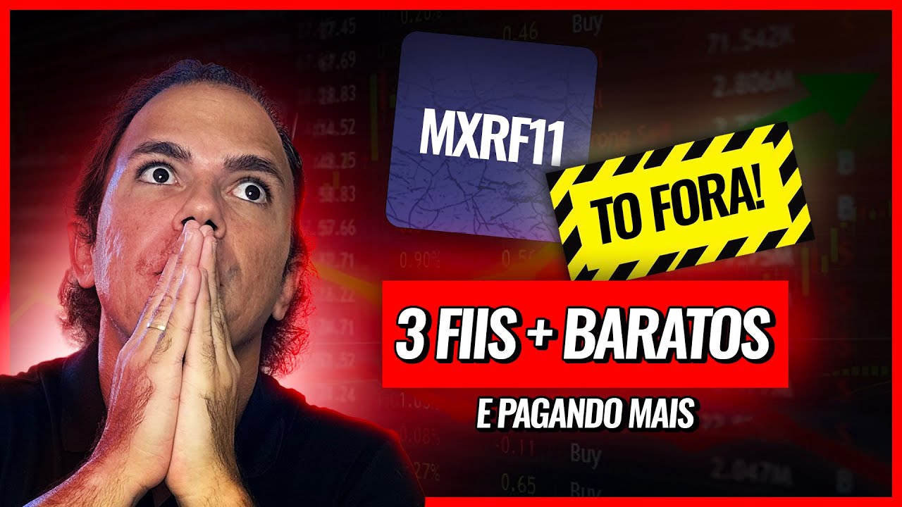 3 FUNDOS IMOBILIÁRIOS MAIS BARATOS QUE O MXRF11! RECEBA MAIS DIVIDENDOS