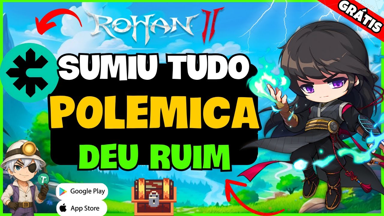 🔥 ROHAN 2 : NOVA ATUALIZAÇÃO POLEMICA - JOGO NFT GRATIS MOBILE - MMORPG GRÁTIS PAGANDO MUITO