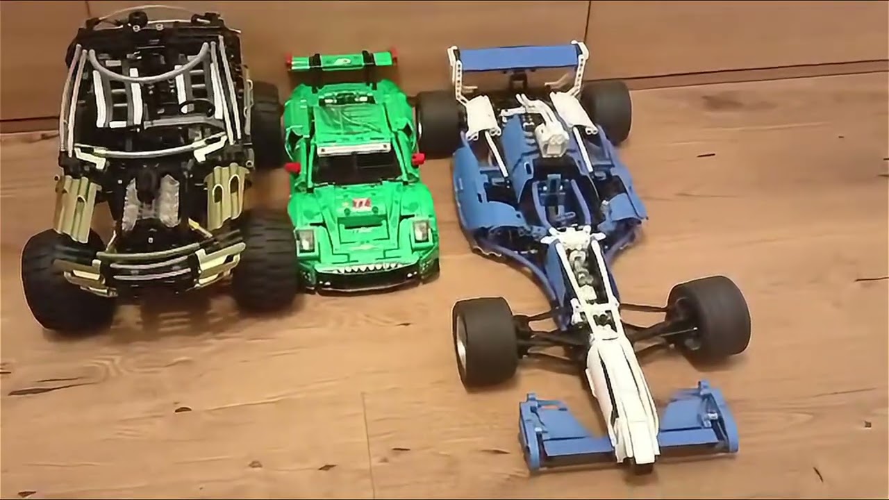 Motorized LEGO® Technic™ 42099 4X4 X-treme Off-Roader RC MOD for