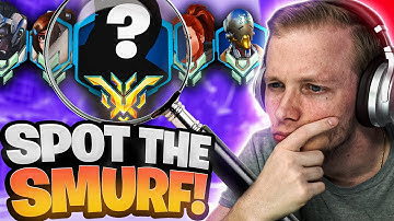 Can You Guess The SECRET SMURF in a team full of PLATS?! (YOU