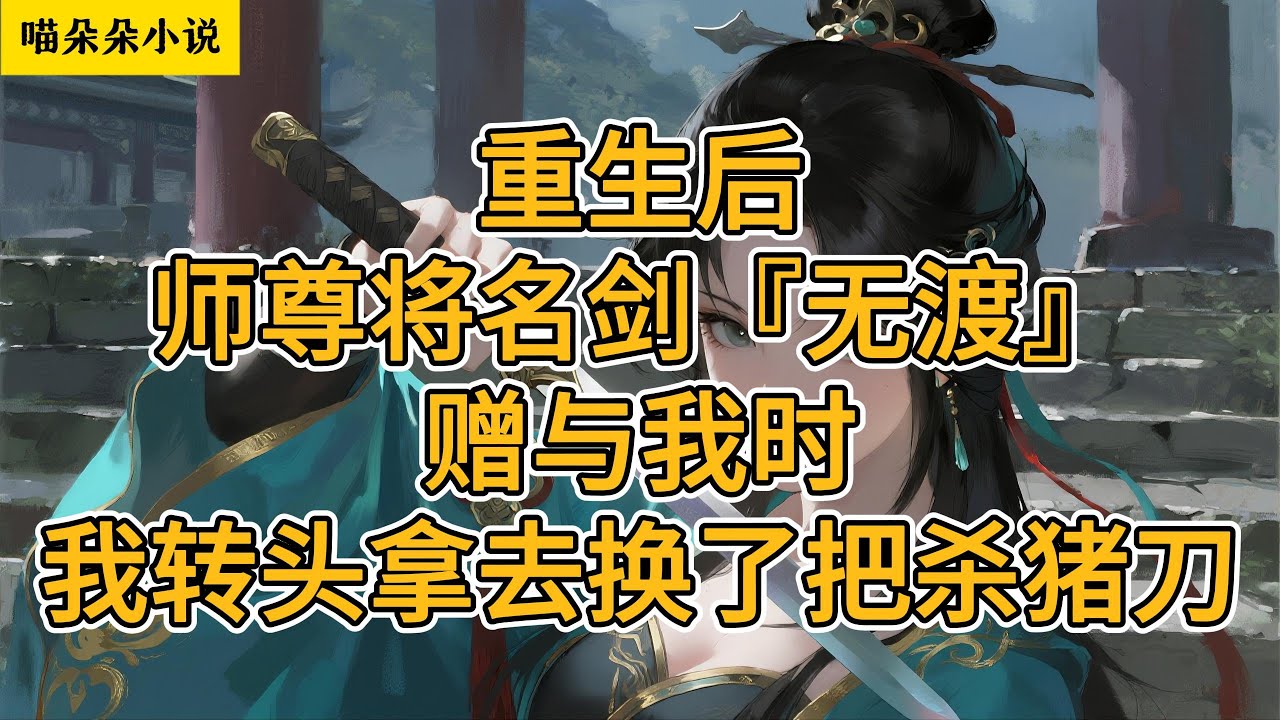 重生后，师尊将名剑『无渡』赠与我时，我转头就拿去换了一把杀猪刀。#一口氣看完 #小说 #小説 #故事