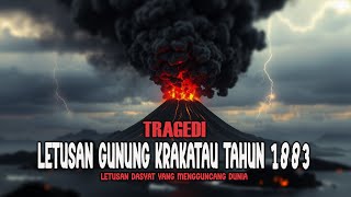 KISAH NYATA !!! TRAGEDI KELAM LETUSAN GUNUNG KRAKATAU TAHUN 1883 - LETUSAN DASYAT MENGGUNCANG DUNIA