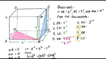 Applying the Pythagorean Theorem to 3D Shapes (Geometry)