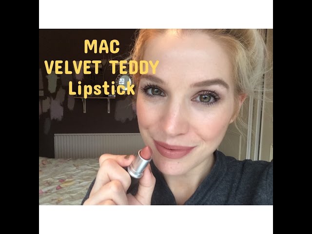 MAC 'Velvet Teddy' Lipstick Review 